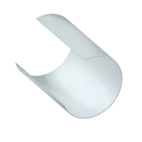 Кожух (окожушка) оцинкованный для труб фото