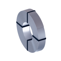 Лента плющеная стальная фото