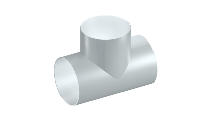 кожух оцинкованный для тройника 410x0,8 мм купить в Йошкар-Оле