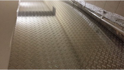 лист стальной рифленый квинтет 2 мм Ст3 купить в Йошкар-Оле