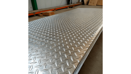 лист алюминиевый рифленый чечевица 1,5 мм АМг5 купить в Йошкар-Оле