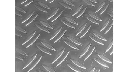 лист алюминиевый рифленый дуэт 1 мм АМг3 купить в Йошкар-Оле