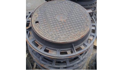 люк чугунный ГТС легкий круглый Т 750x75 мм СЧ10 купить в Йошкар-Оле