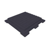 Люк чугунный тяжелый квадратный Т (С250) 400х400 мм СЧ24 ГОСТ 3634-2019