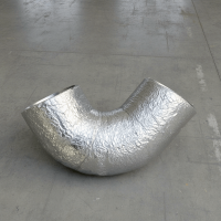 Отвод фольгированный в ППУ изоляции 90° 32x3 мм ГОСТ 30732-2020