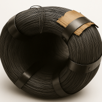 Проволока стальная низкоуглеродистая черная 5 мм 10кп ГОСТ 3282-74