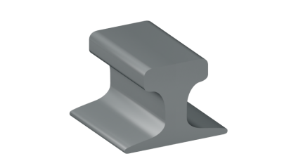 рельсы КР80 стальные крановые 10,5 м К76Ф купить в Йошкар-Оле