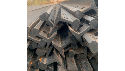 рельсы Р18 стальные узкоколейные 8 м Э76 купить в Йошкар-Оле