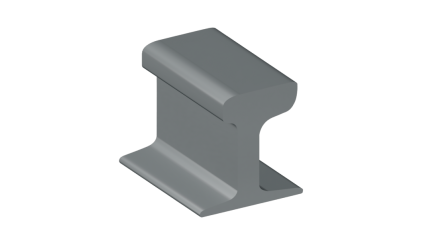 рельсы УР65 стальные усовиковые 10 м Э76Т купить в Йошкар-Оле