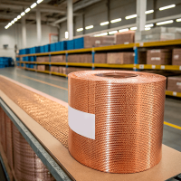 Сетка медная 0,4x0,4x0,4 мм М3 ГОСТ 6613-86