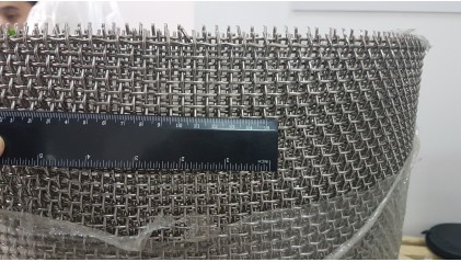 сетку нержавеющую рифленую (канилированную) 15x15 3,6 мм 12Х18Н10Т купить в Йошкар-Оле