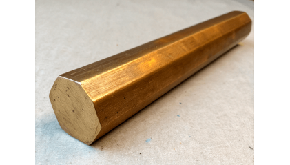 Шестигранник бронзовый 36 мм БрАЖ9-4 фото шестигранник бронзовый 36 мм БрАЖ9-4 купить в Йошкар-Оле