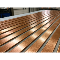 Шина бронзовая 125x10 мм БрАМц9-2 ГОСТ 1595-90