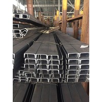 Швеллер нержавеющий 80x40x4,5 мм 8П 03Х18Н11 ГОСТ 8240-97