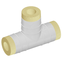 Скорлупа ППУ-ОЦ для тройника 630x630 мм ГОСТ 30732-2020