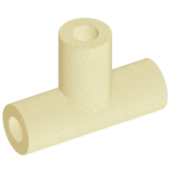 Тройник теплоизоляционный минераловатный 108x38 мм ГОСТ 30732-2020