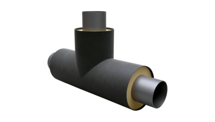 тройник в ППУ-ПЭ изоляции 45х3-32х3 мм купить в Йошкар-Оле