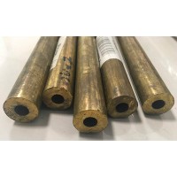 Труба латунная ДКРНП 195x32,5 мм Л68 тянутая ГОСТ 494-2014