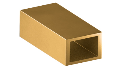 трубу латунную профильную прямоугольную ДПРНТ 11x5,5x1 мм Л90 купить в Йошкар-Оле