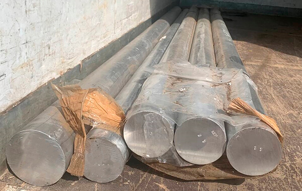 Круг алюминиевый прессованный 25 мм АМг6 ГОСТ 21488-97 фото