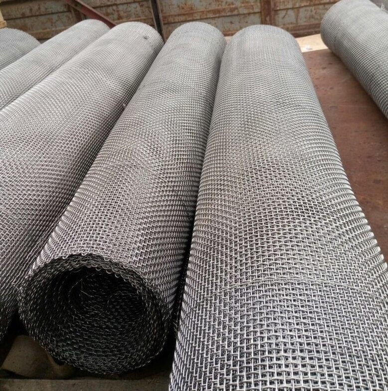 Сетка сварная нержавеющая 20x20x2 мм 12Х18Н9 ГОСТ 23279-2012 фото